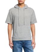 Men's Short Sleeve Zombie Hoodie