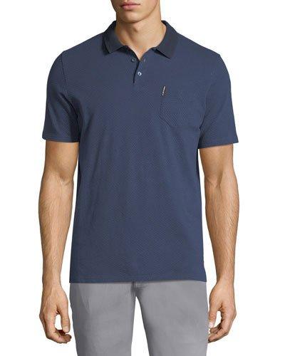 Retro-spot Jacquard Jersey Polo
