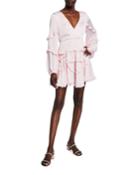 Nala Frilly Deep-v Dress