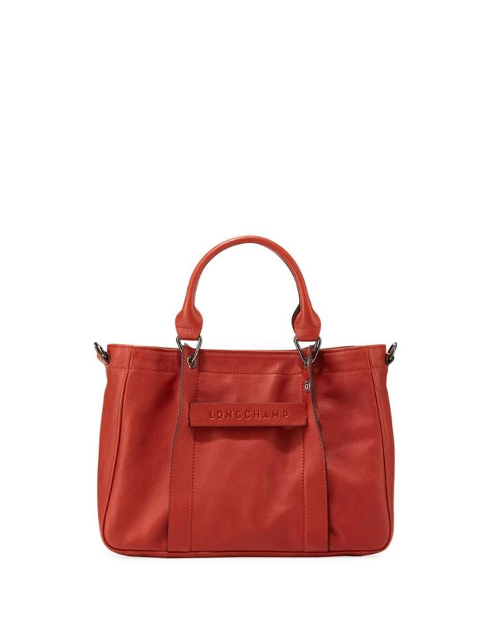 3d Small Calf Leather Tote Bag