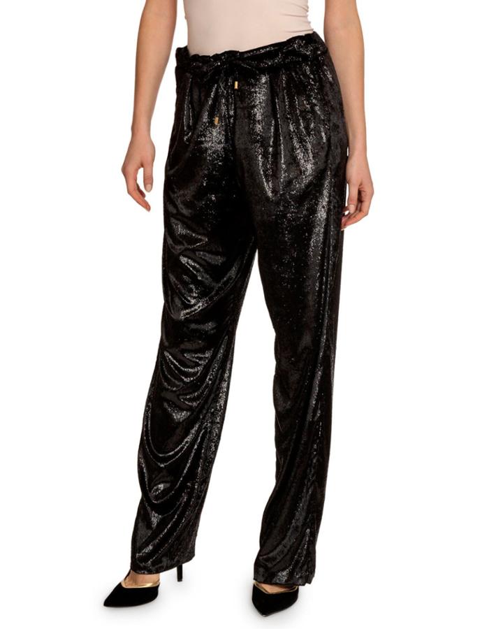 Relaxed-fit Velvet Boyfriend Pants