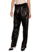 Relaxed-fit Velvet Boyfriend Pants