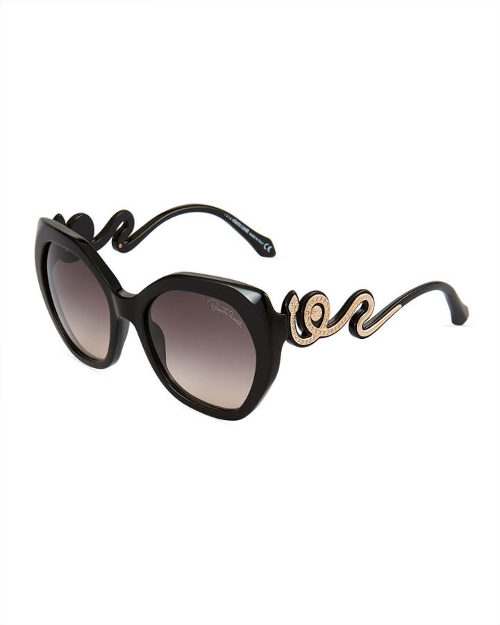 Oversized Round Acetate Snake