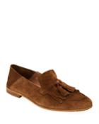Men's Leather Loafers With Tassels