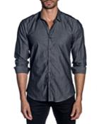 Men's Modern-fit Chambray Long-sleeve