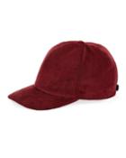 Solid Corduroy Baseball Cap
