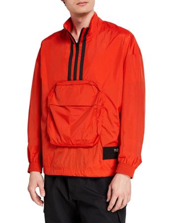 Men's U Packable Half-zip Track Jacket