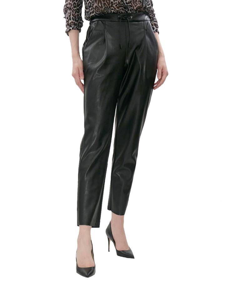 Butter Faux-leather Jogger Pants