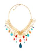 Multicolor Mixed Statement Necklace