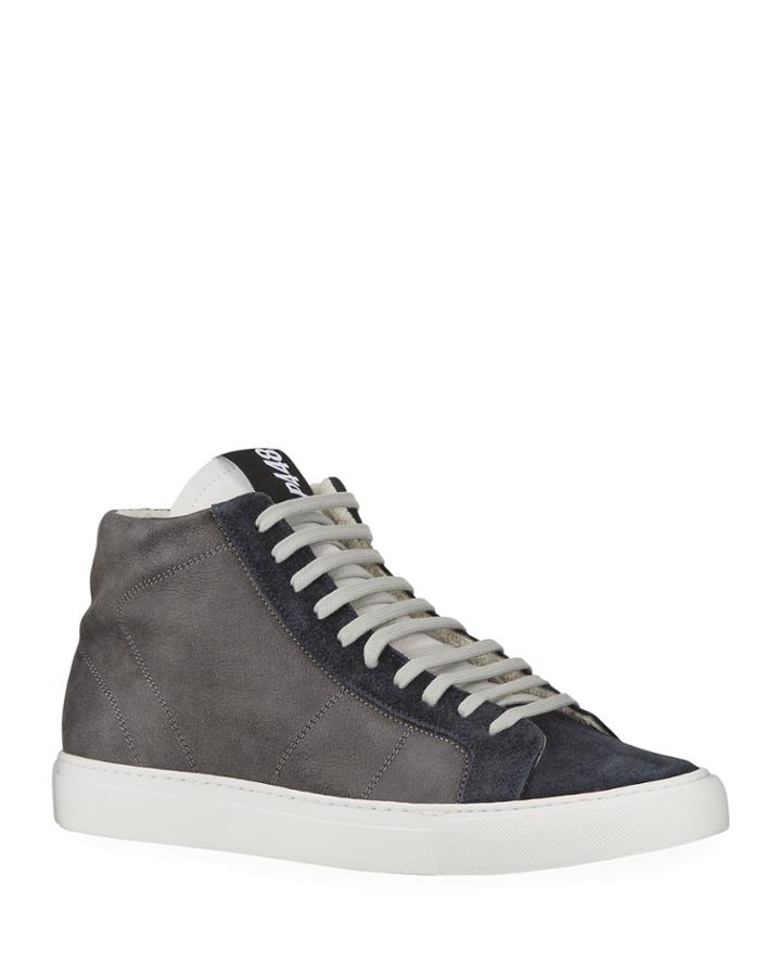 Colorblock Suede High-top