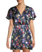Floral Faux-wrap
