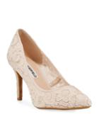 Royale Lace Pointed Pumps