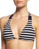 Striped Halter Bikini