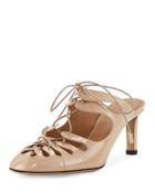 Dixie Patent Lace-up