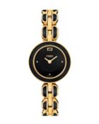 Fendi My Way 28mm Jewelry Watch W/ Ceramic, Black/gold