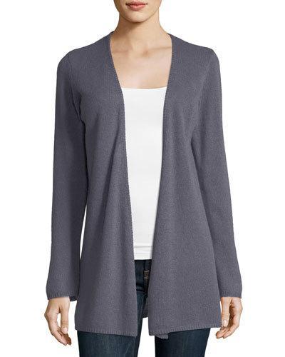 Cashmere Open-front Duster