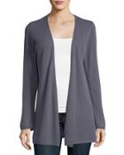 Cashmere Open-front Duster