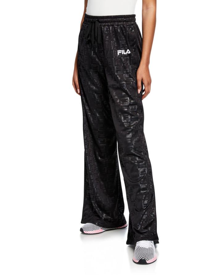Lena Flared Side-snap Tear-away Pants
