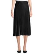 Plus Size Bias-cut Velvet