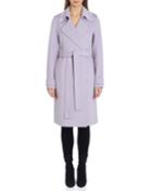 Chloe Double-face Wrap Coat