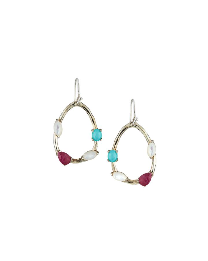 Rock Candy Small Pear-drop Earrings In