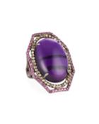 Hydro Amethyst Cocktail Ring,