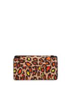Leopard-print Crossbody Phone Bag