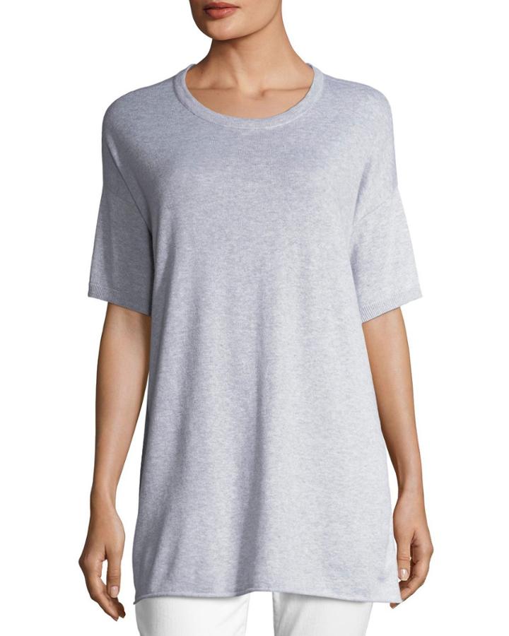 Half-sleeve Organic Peruvian Cotton Tunic