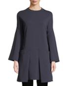 French Terry Pocket Tunic Dress