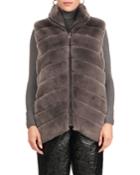 Reversible Rex Rabbit & Down Vest