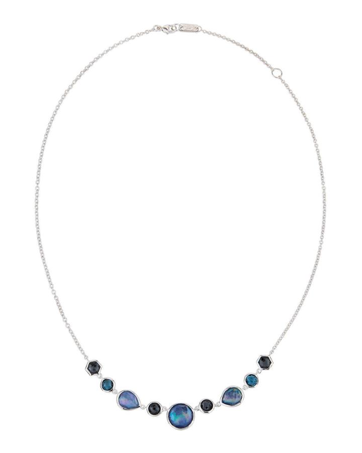 Rock Candy Stone Necklace In Eclipse