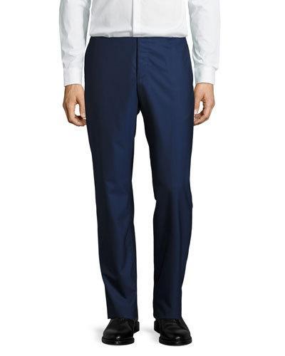 Parker Wool Pants, Navy
