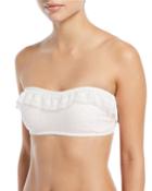 Point Loma Ruffle Bandeau Eyelet Bikini