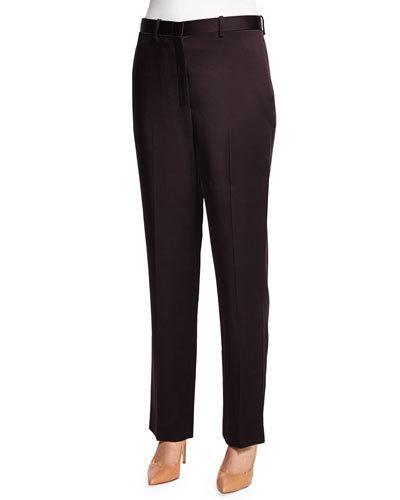 Mapion Slim-leg Pants, Eggplant