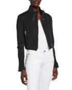 Lorend Fleece Cropped Jacket