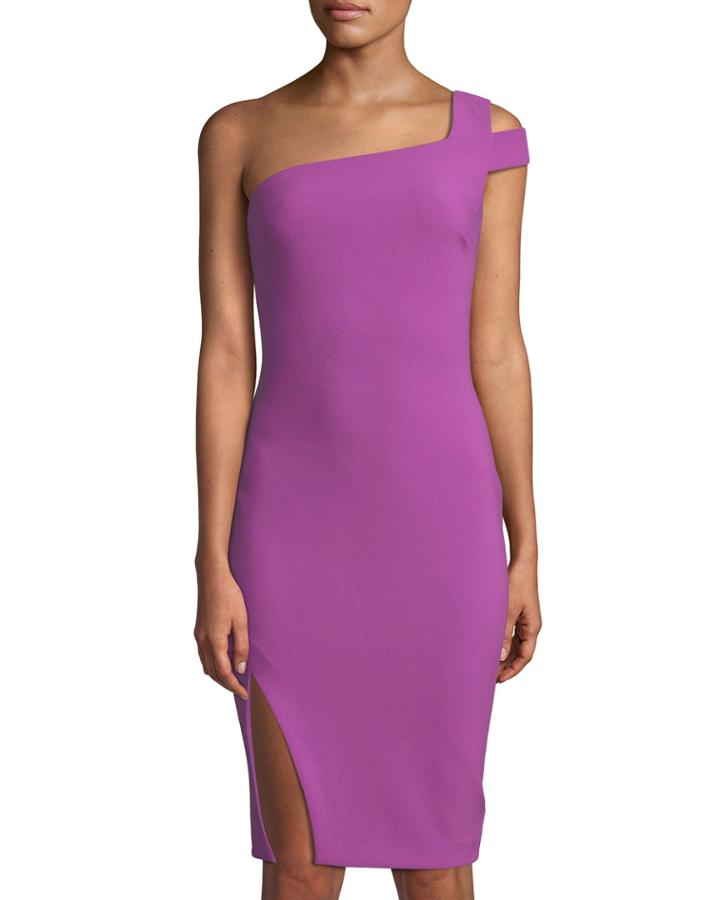 Packard One-cold-shoulder Cocktail Dress