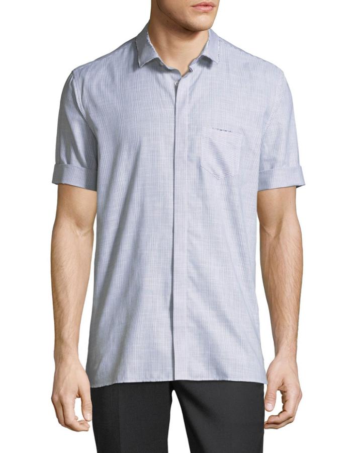 Roll-cuff Cotton
