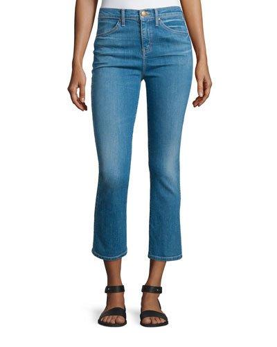 The Nerd Flare-leg Cropped Jeans