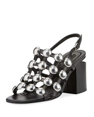 Nadia Dome Stud Slingback