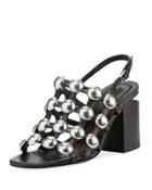Nadia Dome Stud Slingback