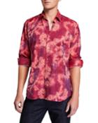 Fibonacci Paisley-print