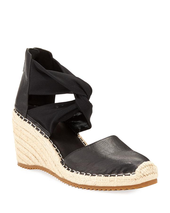 Wallis Leather Espadrille Wedge