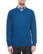 Bagley Textured V-neck