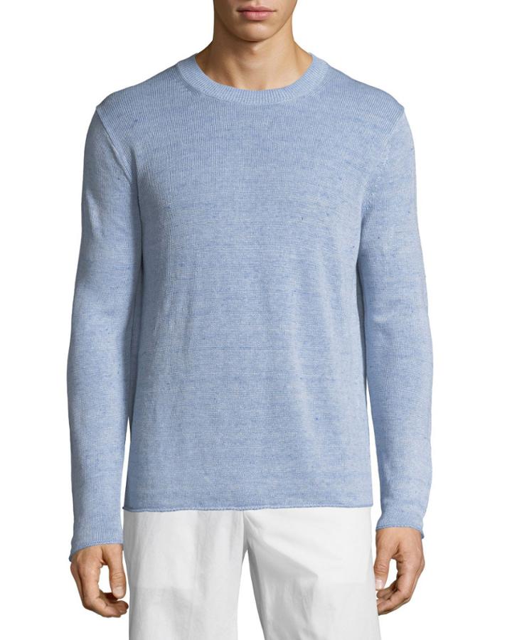 Linen Crewneck