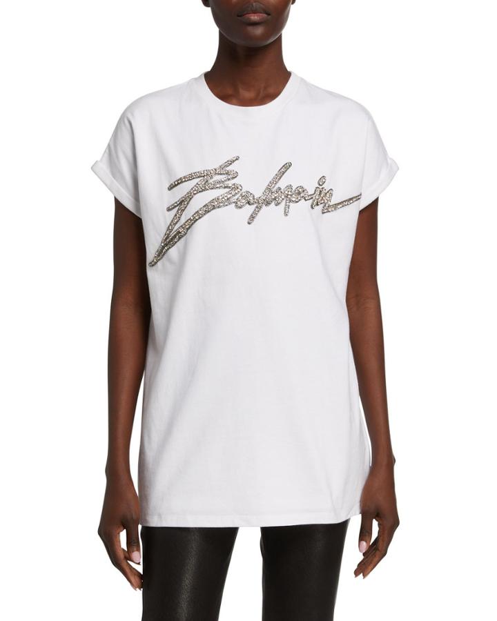 Embellished Signature T-shirt