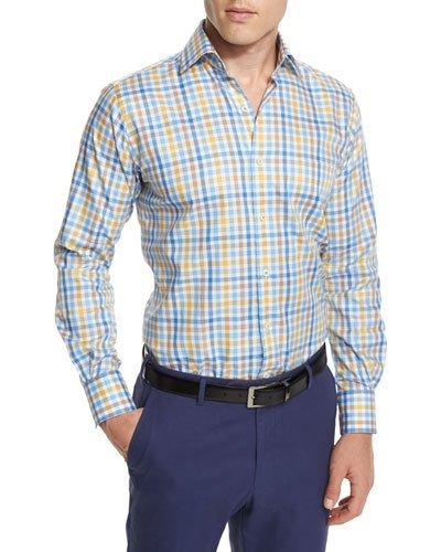 Melange Check Long-sleeve