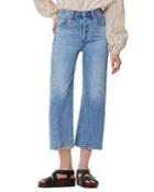 Sacha High-rise Wide-leg Crop Jeans
