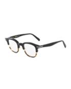 Brow-line Acetate Optical Glasses