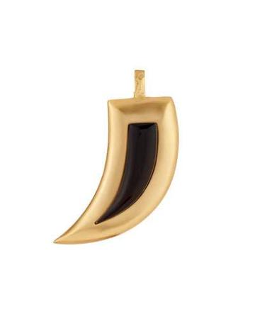 Black Onyx Crush Mammoth Pendant