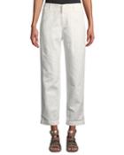 Relaxed-fit Twill Utility Pants